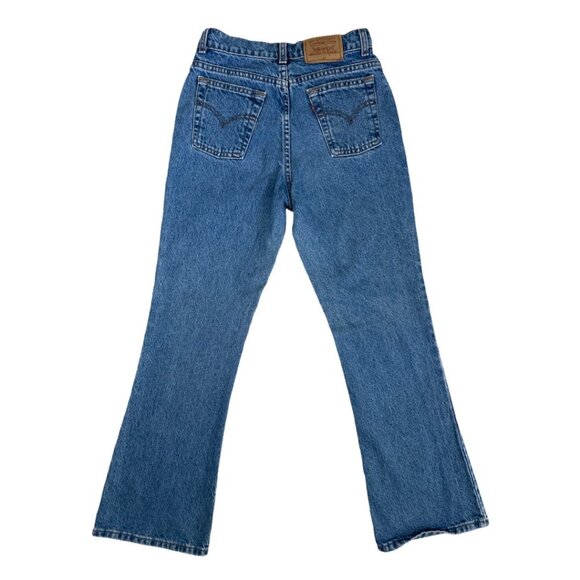 Vintage 1999 Levis 515 Jeans | Mens Lower Rise Bootcut Fit | Red Tab - Picture 3 of 11